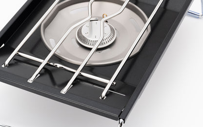 平板單口休閒爐 黑色 